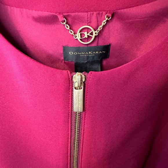 Donna Karan Purple Short Jacket - Picture 3 of 5